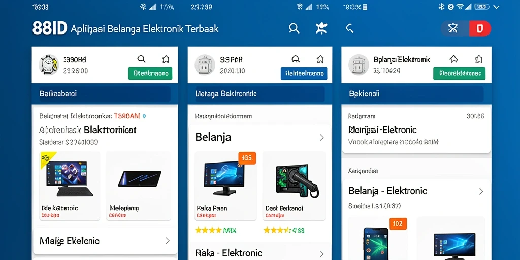 Tampilan antarmuka aplikasi 88ID yang menarik dan fungsional.