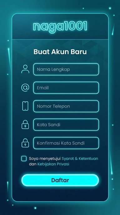 Buat Akun Baru Di aplikasi naga1001 Menggunakan Panduan Ini
